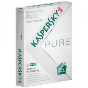 Kaspersky PURE Total Security, 1 Calculator, Licenta 1 an, EEMEA Edition, Licenta electronica