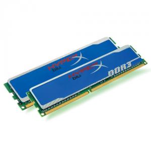 Kit Memorii Ram Dual Channel Kingston HyperX Blu 16GB (2x8192 MB), DDR3, 1600MHz, CL10