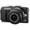 Aparat foto mirrorless olympus e-pl5, negru + obiectiv ez-m1442 ii r,