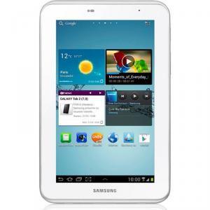 Tableta Samsung Galaxy Tab 2 P3110, 7 inch cu procesor Dual Core 1.00 GHz, 8 GB, Android 4.0, Alba