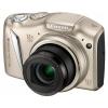 Aparat foto digital Canon PowerShot SX130 IS, Argintiu + Kit (Incarcator + acumulatori Philips,  card 2 GB,  geanta Caselogic QPB)