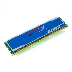 Memorie Kingston HyperX Blu 8GB, DDR3, 1600MHz, Non-ECC CL10 DIMM
