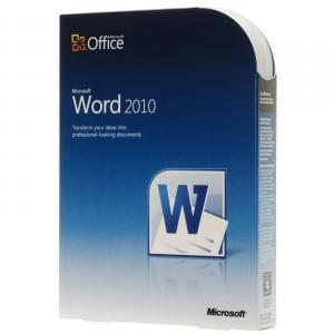 Microsoft Word 2010, 32 Bit, Romanian, CD, Licenta Retail FPP*