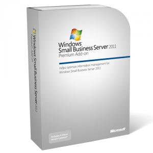 Microsoft Windows Small Business Server 2011 Premium Add-on, 64Bit, English, Licenta 5 Clients CAL*, Licenta OEM**