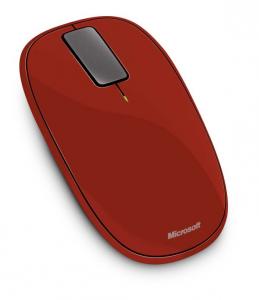 Mouse Wireless Microsoft Explorer Touch, 1000 DPI, Rosu