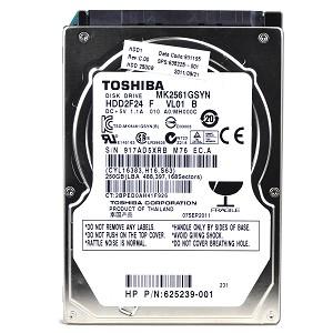 Hard Disk notebook Toshiba 250GB SATA-II, 7200 rpm, 16MB