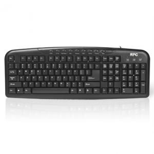 Tastatura cu fir RPC PHKB-U669US-AC01A, Neagra