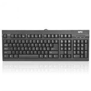 Tastatura cu fir RPC PHKB-P660US-AC01A, Neagra