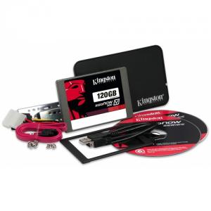 Solid State Drive (SSD) Kingston 120GB SATA-III 2.5 inch V300 SSDNow Upgrade Bundle Kit