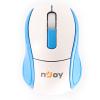 Mouse wireless njoy m6, 77 mm, 1600 dpi,
