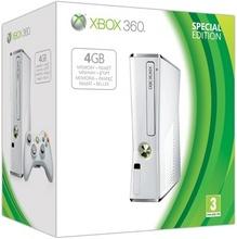 XBOX 360 Slim 4GB, alb RKB-00060