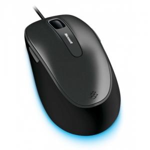 Mouse Microsoft Comfort Mouse 4500, 1200 DPI, Negru