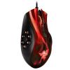 Mouse optic razer naga hex demonic, 5600 dpi, rosu