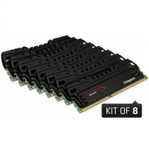 Kit Memorii Ram Quad Channel Kingston HyperX Beast 64GB (8 x 8192MB), DDR3, 1866MHz