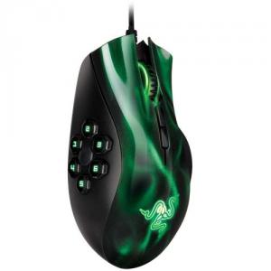 Mouse optic Razer Naga Hex Demonic, 5600 DPI, Verde