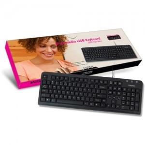 Tastatura CANYON CNR-KEYB6U-US Negru USB