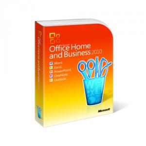 Microsoft Office Home and Business 2010, 32-bit/x64, English, DVD, Licenta Retail FPP*