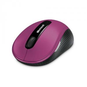 Mouse Wireless Microsoft Mobile Mouse 4000 BlueTrack, 1000 DPI,  Roz