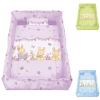 Set lenjerie pat 7 piese 60x120 LILY - BUNNIES