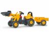 Tractor Cu Pedale Si Remorca Copii - ROLLY TOYS 023837