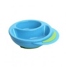 PLAYGRO - Farfurie Compartimentata Bleu/Verde