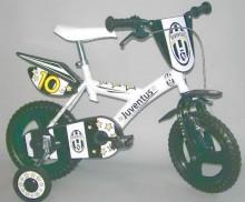 DINO BIKES - Bicicleta cu roti ajutatoare Juventus 123GLN