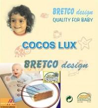 BRETCO DESIGN - Saltea din cocos lux 140 x 70 x 10 cm