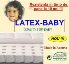 BRETCO DESIGN - Saltea Latex Baby 120 x 60 x 10 cm