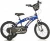 DINO BIKES - Bicicleta cu roti ajutatoare albastra 165XC