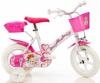 DINO BIKES - Bicicleta cu roti ajutatoare Angel's 152NL