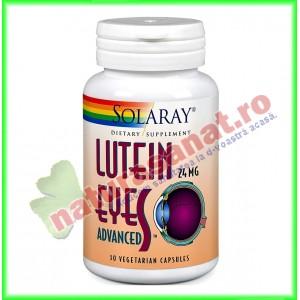 Lutein Eyes Advanced 30 capsule vegetale - Solaray - Secom