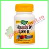 Vitamin D3 2000UI (adulti) 120 capsule gelatinoase moi - Nature's Way