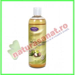 Macadamia Pure Oil (Ulei Pur de Macadamia) 473 ml - Life Flo - Secom