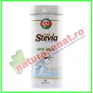 Pure Stevia One Tabs 90 tablete - KAL Solaray - Secom