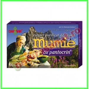 Rasina Mumie cu Pantocrin 60 tablete (extract purificat) - Damar General Trading