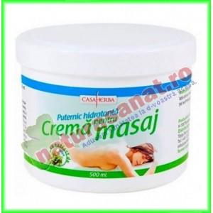 Crema pentru masaj cu alge marine 500 ml - Interherb