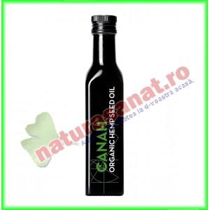 Ulei canepa Natural presat la rece (Canah Hemp Oil) 250 ml - Canah International