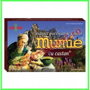 Rasina Mumie cu Castan 30 tablete (extract purificat) - Damar General Trading