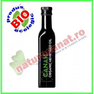 Ulei canepa BIO presat la rece (Canah Hemp Oil) 250 ml - Canah International
