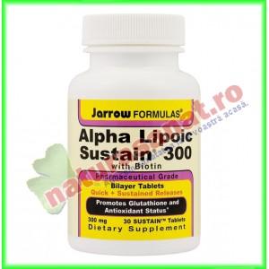 Alpha Lipoic Sustain 300 mg 30 tablete - Jarrow Formulas - Secom