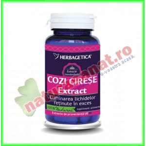 Cozi de Cirese cu Extract 30 capsule - Herbagetica