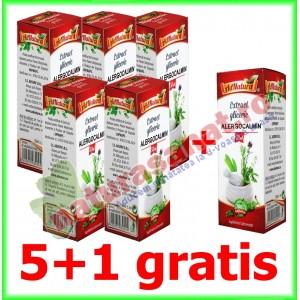 PROMOTIE Alergocalmin 5+1 GRATIS Extract Gliceric 50 ml - Ad Natura - Ad Serv