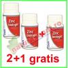Promotie zinc biologic 2+1 gratis ( din drojdie de bere ) 60 capsule -