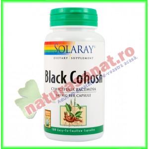 Black Cohosh 540mg 100 capsule vegetale - Solaray - Secom