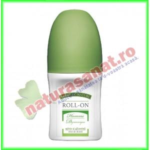 Roll-on Homme Dynamique cu salvie si glicerina 50 ml - Manicos