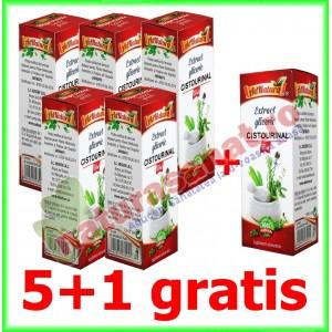 PROMOTIE Cistourinal 5+1 GRATIS Extract Gliceric 50 ml - Ad Natura - Ad Serv
