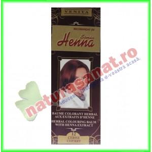 Henna Balsam Colorare Nr.12 Cherry 75 ml - Henna Sonia