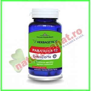 Parasites 12 Detox Forte 30 capsule - Herbagetica