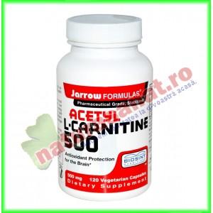 Acetyl L-Carnitine 500mg 60 capsule vegetale -  Jarrow Formulas (Secom)