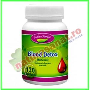 Blood Detox 120 tablete - Indian Herbal